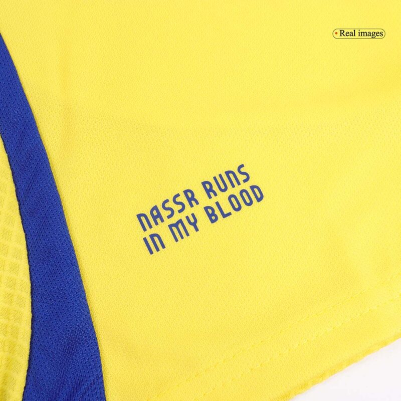 アル・ナスル ホーム サッカーユニフォーム キット 2024/25 キッズ 上下セット