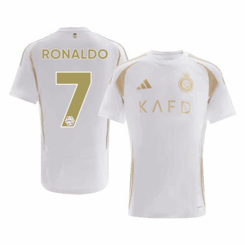505089_1 アル・ナスル RONALDO #7 サード アウェイ サッカーユニフォーム 2024/25