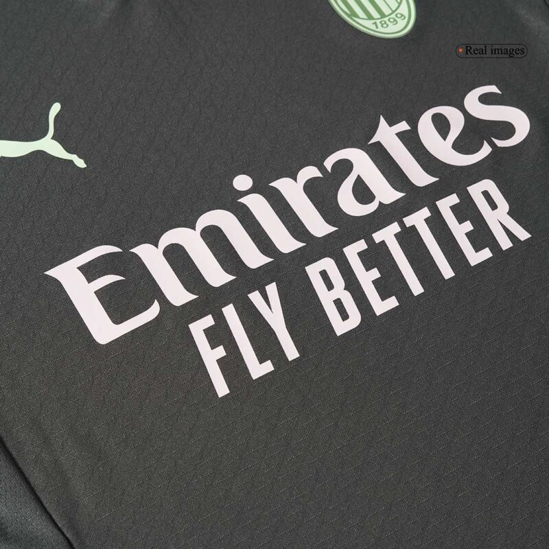 ACミラン PULISIC #11 サード  アウェイ サッカーユニフォーム オーセンティック 2024/25