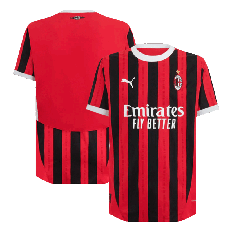 597092_3 ACミラン ホーム ユニフォーム オーセンティック 2024/25