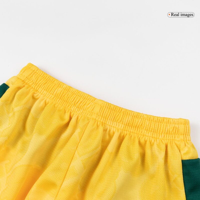 キッズ  ACミラン サード  アウェイ サッカーユニフォーム キット上下セット 25/26 Yellow