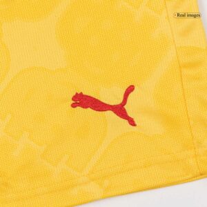 キッズ  ACミラン サード  アウェイ サッカーユニフォーム キット上下セット 25/26 Yellow