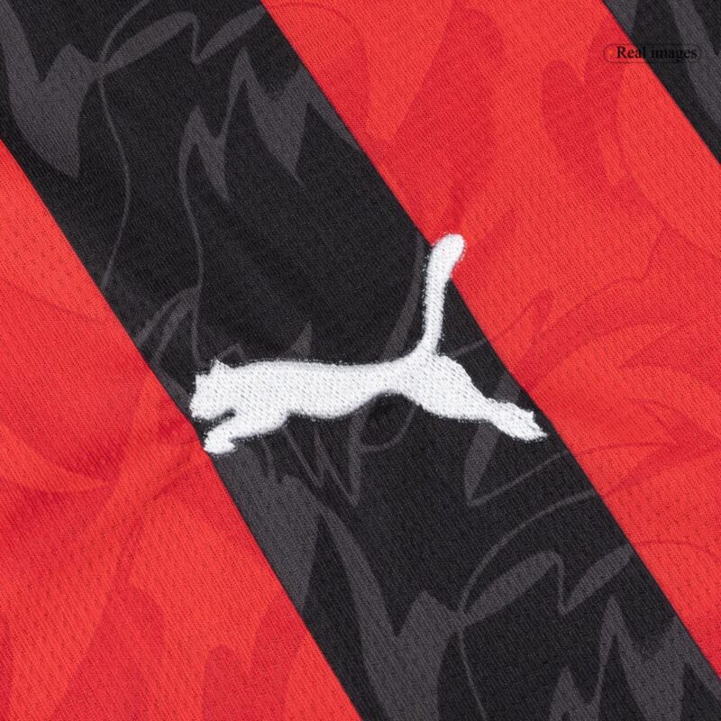 AC Milan Long Sleeve Home Soccer Jersey 2025/26