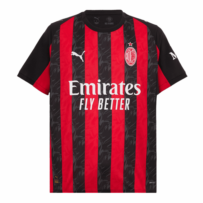 ACミラン ホーム サッカーユニフォーム キット 2025/26 上下セット