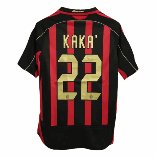 ACミラン KAKA' #22 ホーム ユニフォーム Retro 2006/07