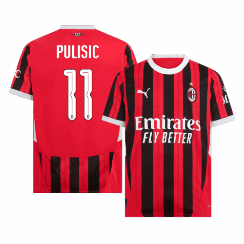 597133_1 ACミラン PULISIC #11 ホーム ユニフォーム 2024/25 - UCL Edition