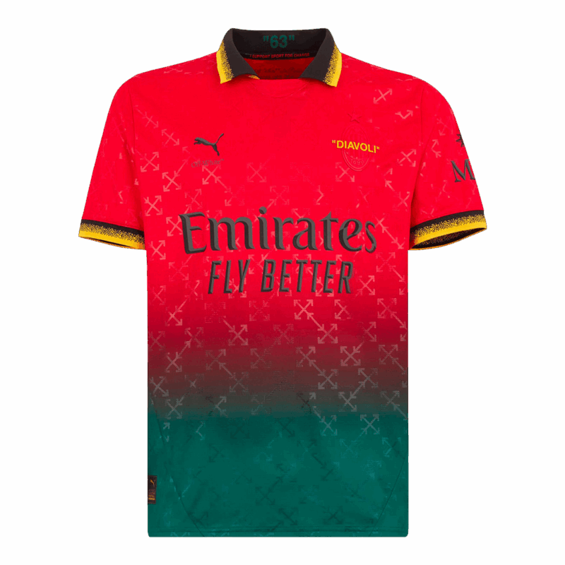 ACミラン Fourth アウェイ Goalkeeper サッカーユニフォーム 2024/25 - Red