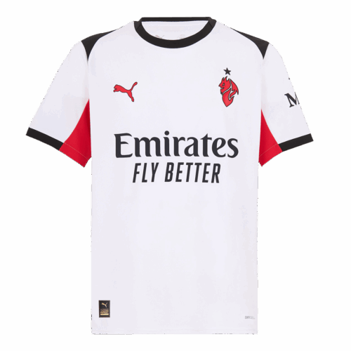 ACミラン アウェイ サッカーユニフォーム 2025/26