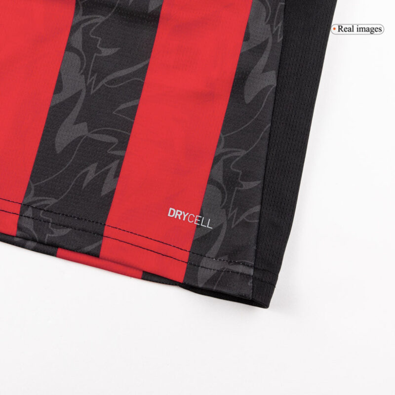 603585_12 ACミラン ホーム サッカーユニフォーム キット(ユニフォーム+Shorts+Socks) 2025/26 Red&Black