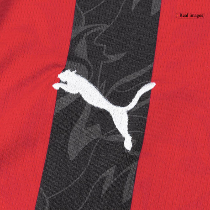 603585_7 ACミラン ホーム サッカーユニフォーム キット(ユニフォーム+Shorts+Socks) 2025/26 Red&Black