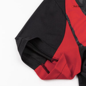 603585_9 ACミラン ホーム サッカーユニフォーム キット(ユニフォーム+Shorts+Socks) 2025/26 Red&Black