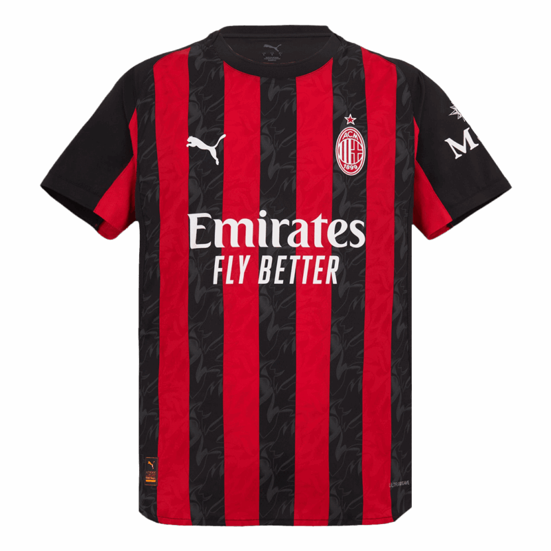 オーセンティック ACミラン ホーム ユニフォーム 2025/26 Red&Black