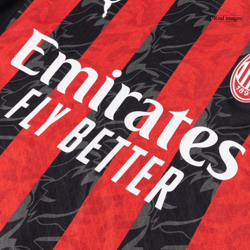 オーセンティック ACミラン ホーム ユニフォーム 2025/26 Red&Black