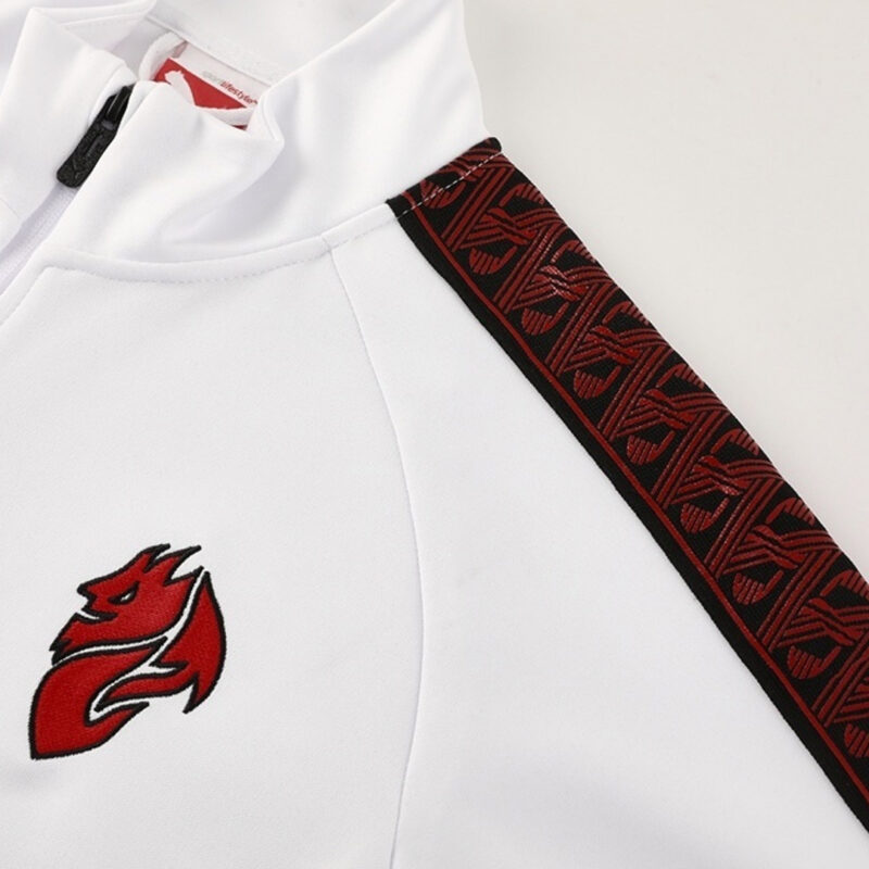 AC Milan Training Kit 2025/26 - White (Jacket+Pants)