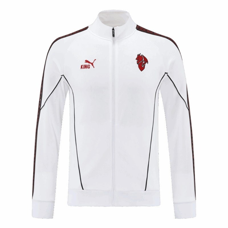 AC Milan Training Kit 2025/26 - White (Jacket+Pants)