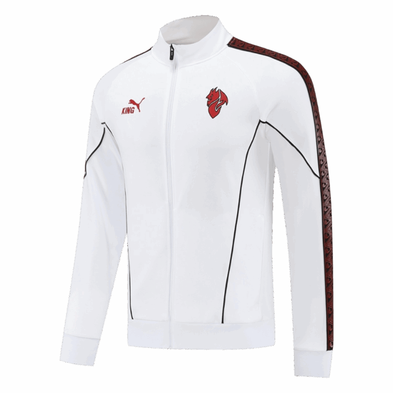 AC Milan Training Kit 2025/26 - White (Jacket+Pants)