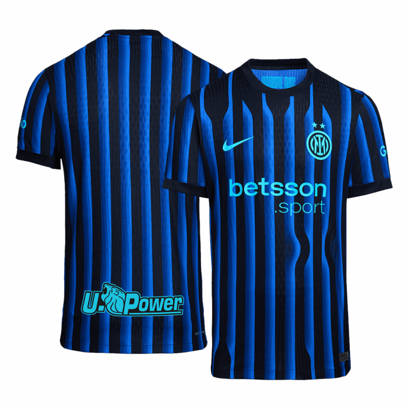 590436_3 オーセンティック インテル・ミラノ ホーム サッカーユニフォーム 2025/26 Blue&Black