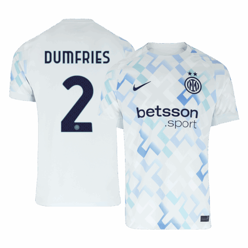 607261_1 Inter Milan DUMFRIES #2 Away Soccer Jersey 2025/26