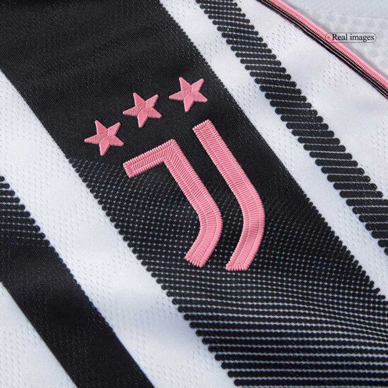 オーセンティック ユベントス ホーム サッカーユニフォーム 2025/26 Black&White