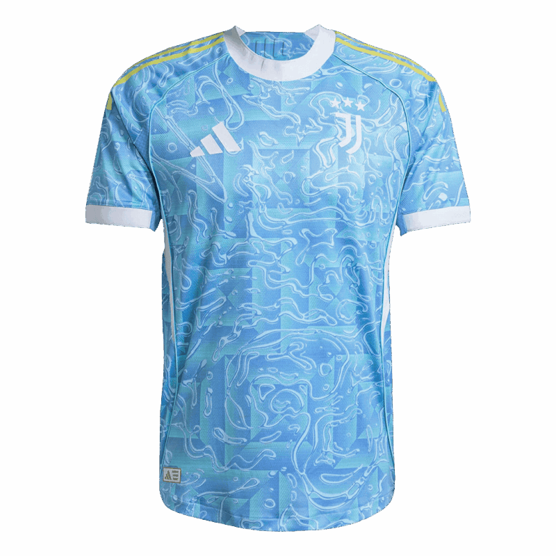 オーセンティック ユベントス アウェイ サッカーユニフォーム 2025/26