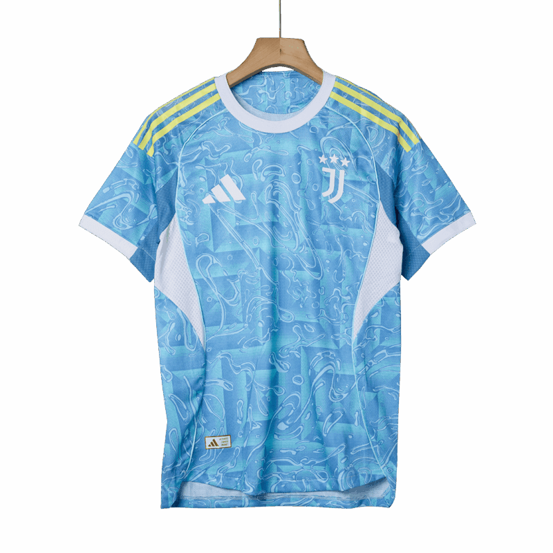 オーセンティック ユベントス アウェイ サッカーユニフォーム 2025/26