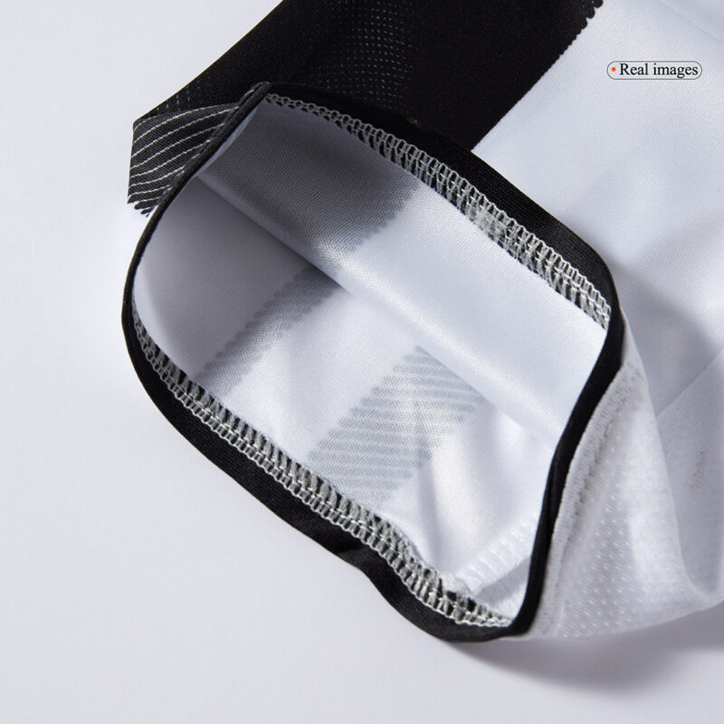 キッズ  ユベントス ホーム サッカーユニフォーム キット 2025/26 Black&White