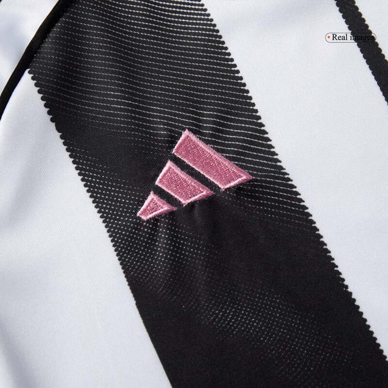 キッズ  ユベントス ホーム サッカーユニフォーム キット 2025/26 Black&White