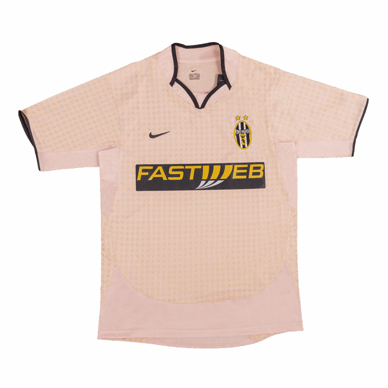 509292_2 ユベントス NEDVED #11 アウェイ サッカーユニフォーム Retro 2003/04