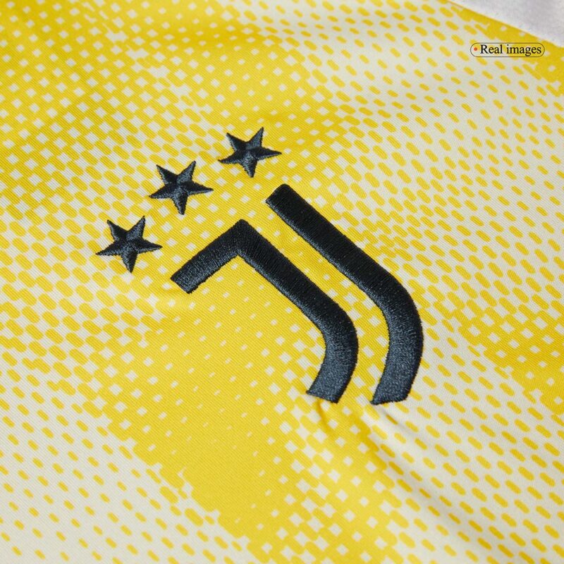 501651_3 ユベントス YILDIZ #10 アウェイ サッカーユニフォーム 2024/25 - Save The Children Sponsor