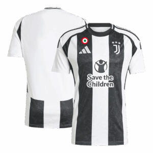 495773_3 ユベントス ホーム サッカーユニフォーム 2024/25- Save The Children Sponsor
