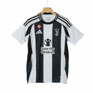 495773_5 ユベントス ホーム サッカーユニフォーム 2024/25- Save The Children Sponsor