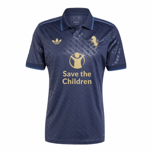 499301_1 ユベントス サード アウェイ サッカーユニフォーム 2024/25- Save The Children Sponsor