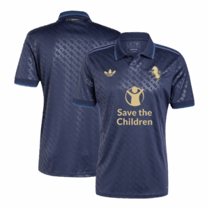 499301_3 ユベントス サード アウェイ サッカーユニフォーム 2024/25- Save The Children Sponsor