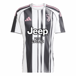 YILDIZ #10 ユベントス ホーム サッカーユニフォーム 2025/26 Black&White