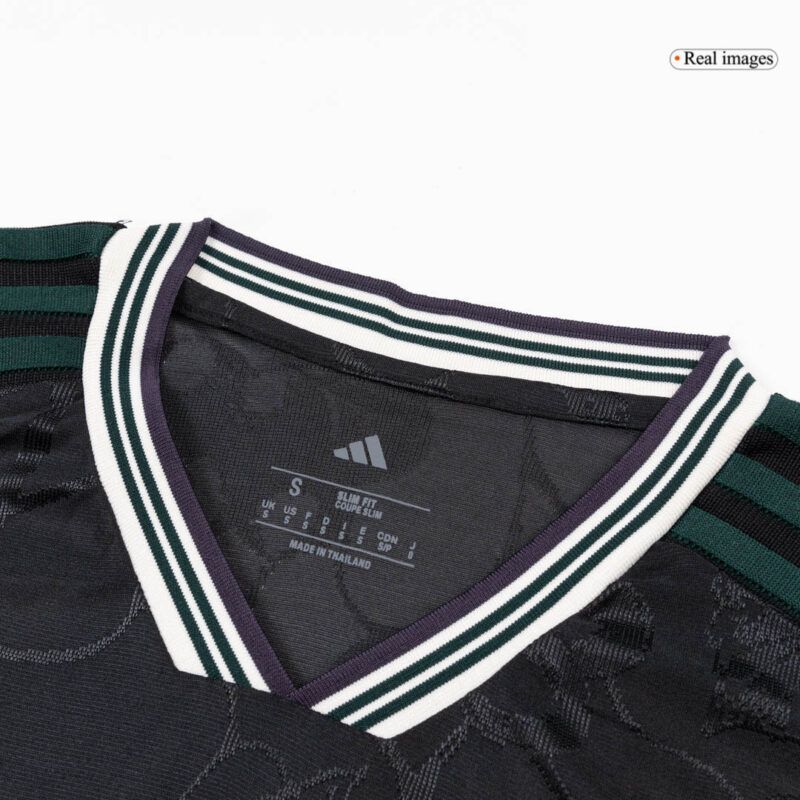 オーセンティック ユベントス サード  アウェイ サッカーユニフォーム 25/26 Black