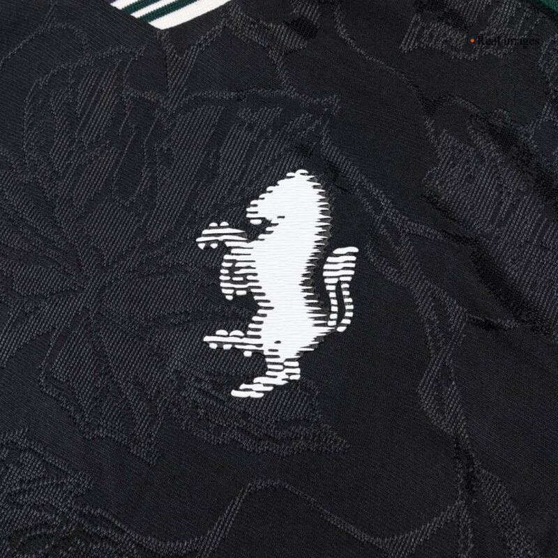 オーセンティック ユベントス サード  アウェイ サッカーユニフォーム 25/26 Black