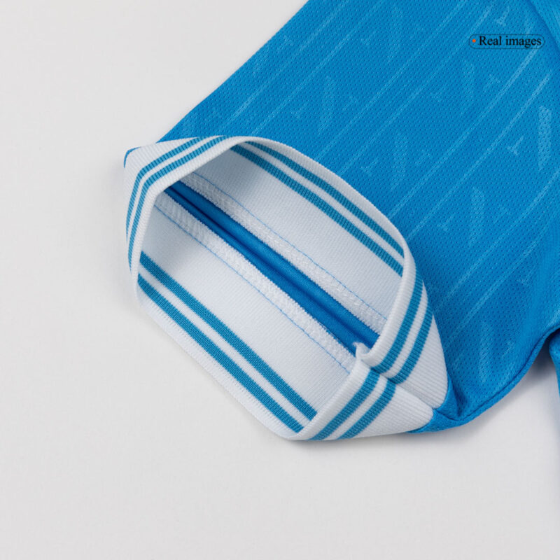 Kid's Napoli Home Soccer Jersey Kit(Jersey+Shorts+Socks) 25/26 Blue