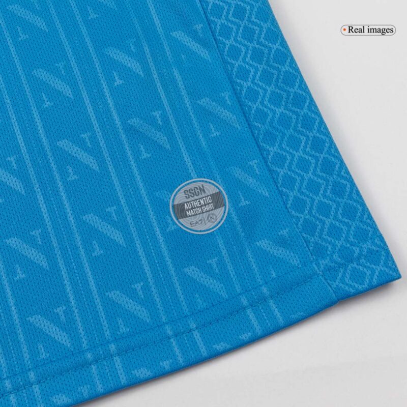 Kid's Napoli Home Soccer Jersey Kit(Jersey+Shorts+Socks) 25/26 Blue