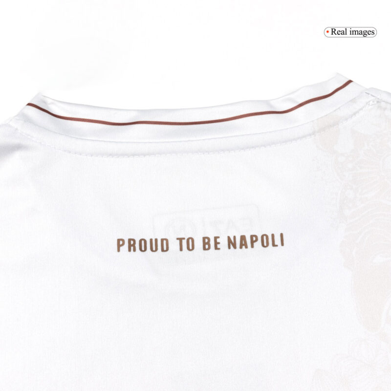 キッズ  25/26 ナポリ アウェイ キット上下セット White