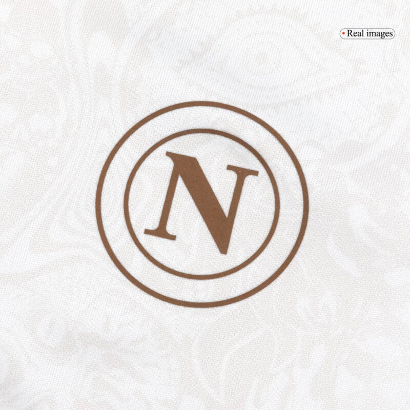 キッズ  25/26 ナポリ アウェイ キット上下セット White