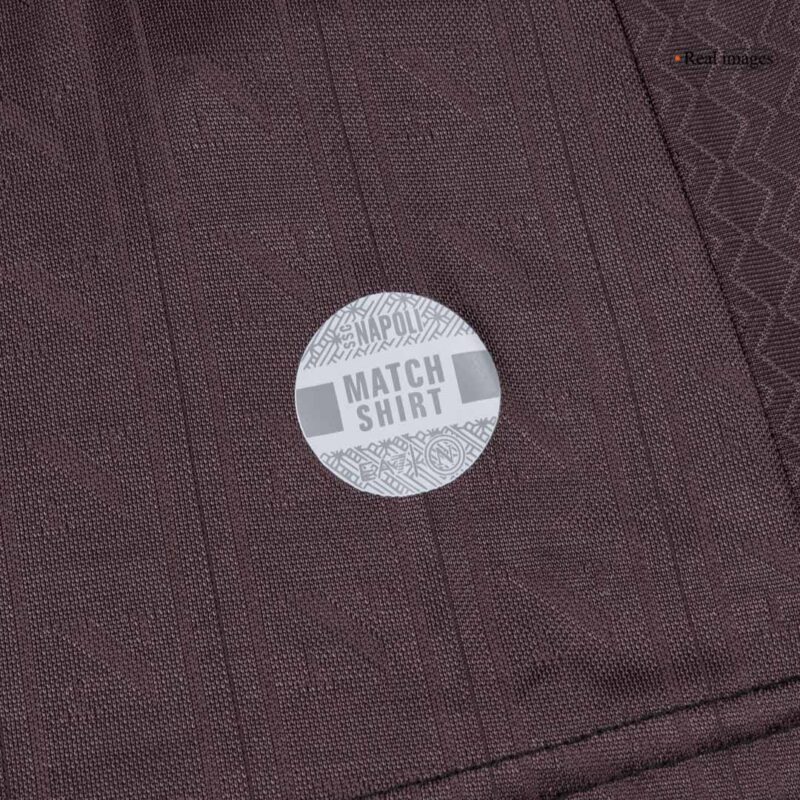 オーセンティック ナポリ サード  アウェイ サッカーユニフォーム 25/26 Black