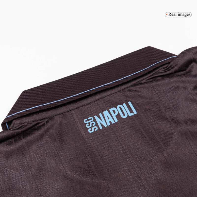 オーセンティック ナポリ サード  アウェイ サッカーユニフォーム 25/26 Black