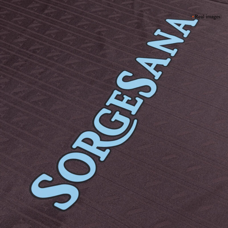 オーセンティック ナポリ サード  アウェイ サッカーユニフォーム 25/26 Black