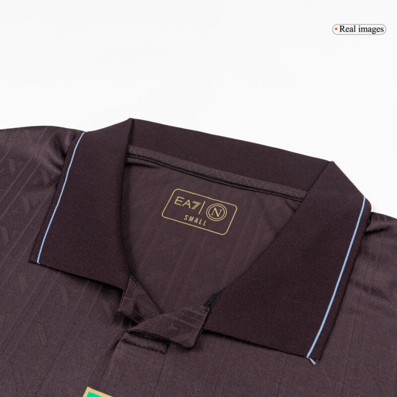 オーセンティック ナポリ サード  アウェイ サッカーユニフォーム 25/26 Black