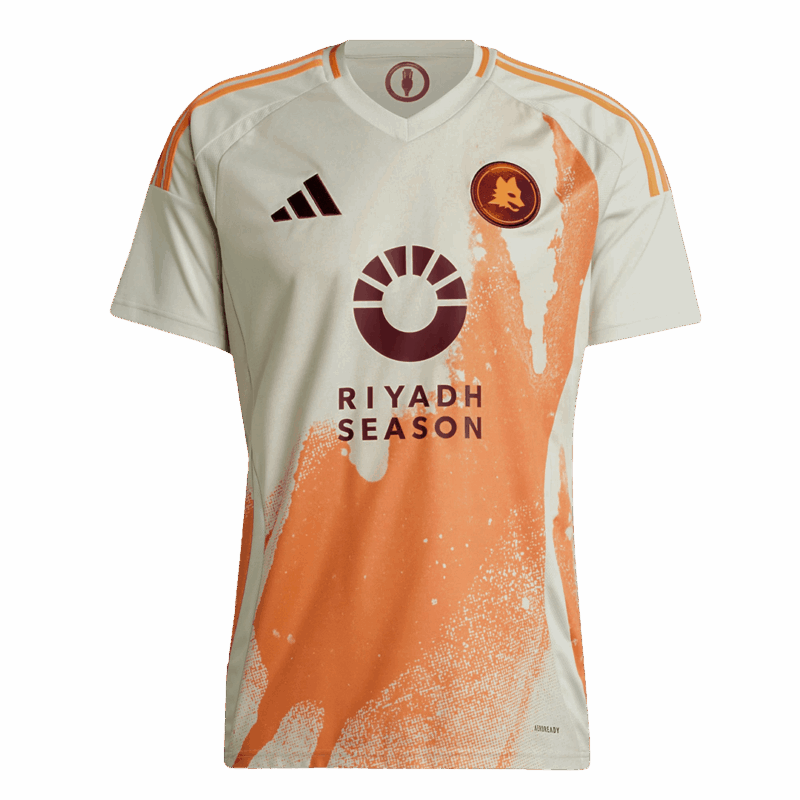 ローマ DYBALA #21 アウェイ サッカーユニフォーム 2024/25