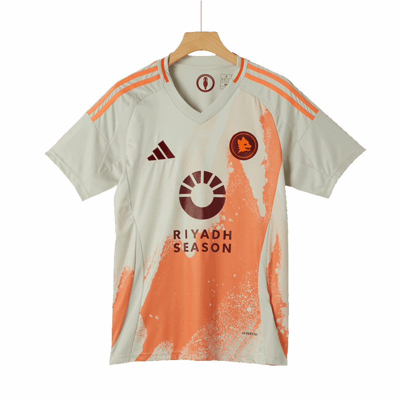 サッカーユニフォーム 2024/25 ローマ アウェイ