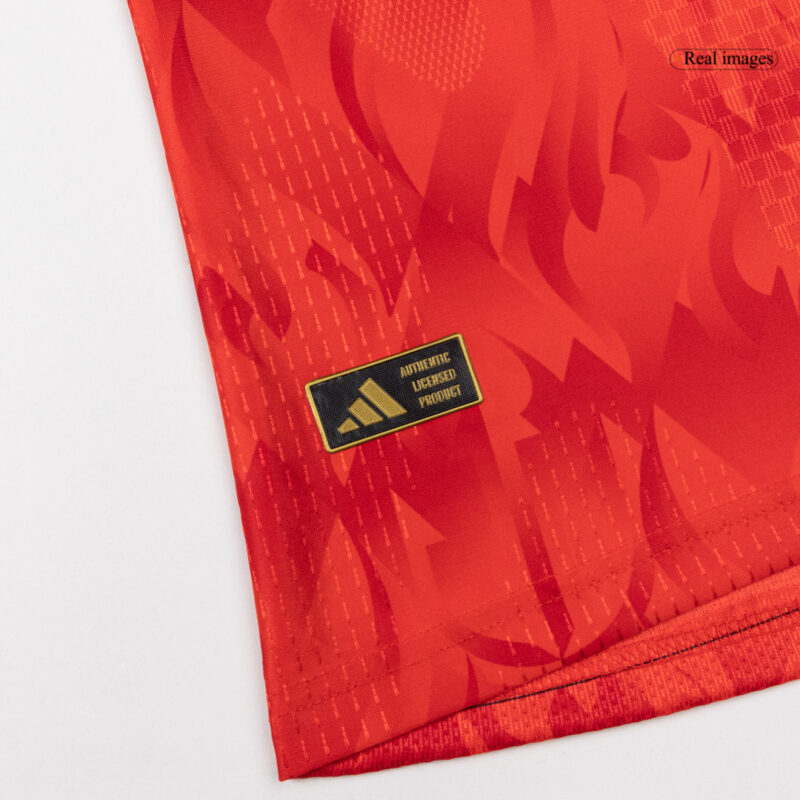 618963_10 Belgium DE BRUYNE #7 Home Soccer Jersey Authentic 2026