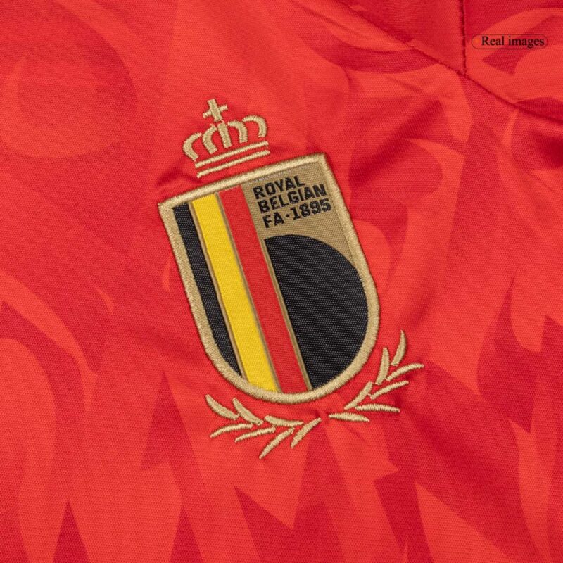Kid's Belgium Home Soccer Jersey Kit(Jersey+Shorts) 25/26 Red