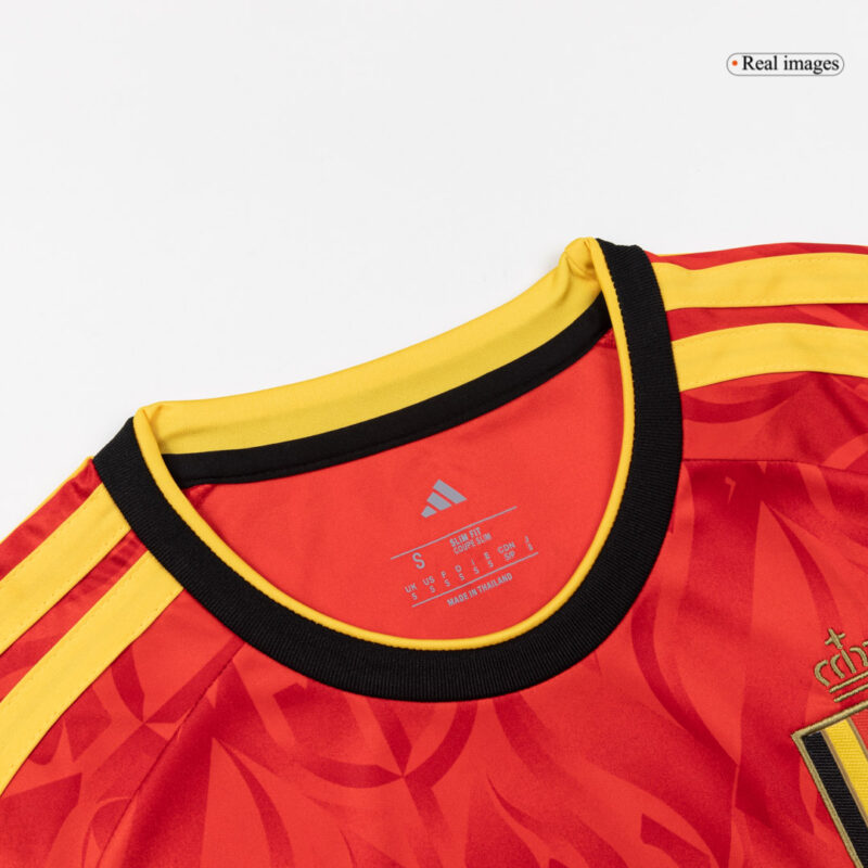 DE BRUYNE #7 Belgium Home Soccer Jersey World Cup 2026 Red