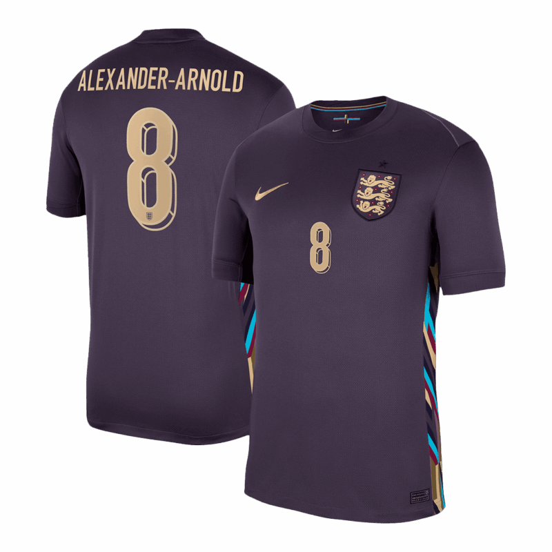 506729_1 England ALEXANDER-ARNOLD #8 アウェイ ユニフォーム EURO 2024